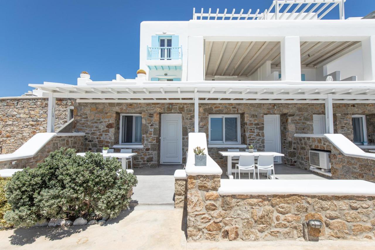 פלאטיס יאלוס Sea & Stone Residence Mykonos מראה חיצוני תמונה