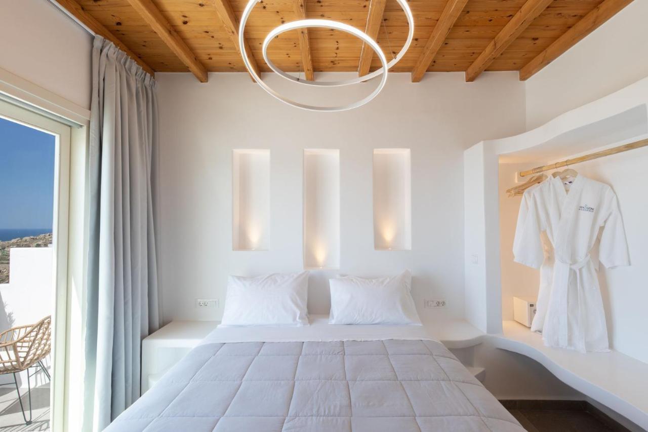 פלאטיס יאלוס Sea & Stone Residence Mykonos מראה חיצוני תמונה